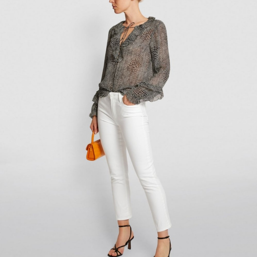 Paige white jeans slim